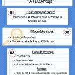 Cartel_Concurso Logo ATECArtuja