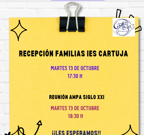 Recepción Familias